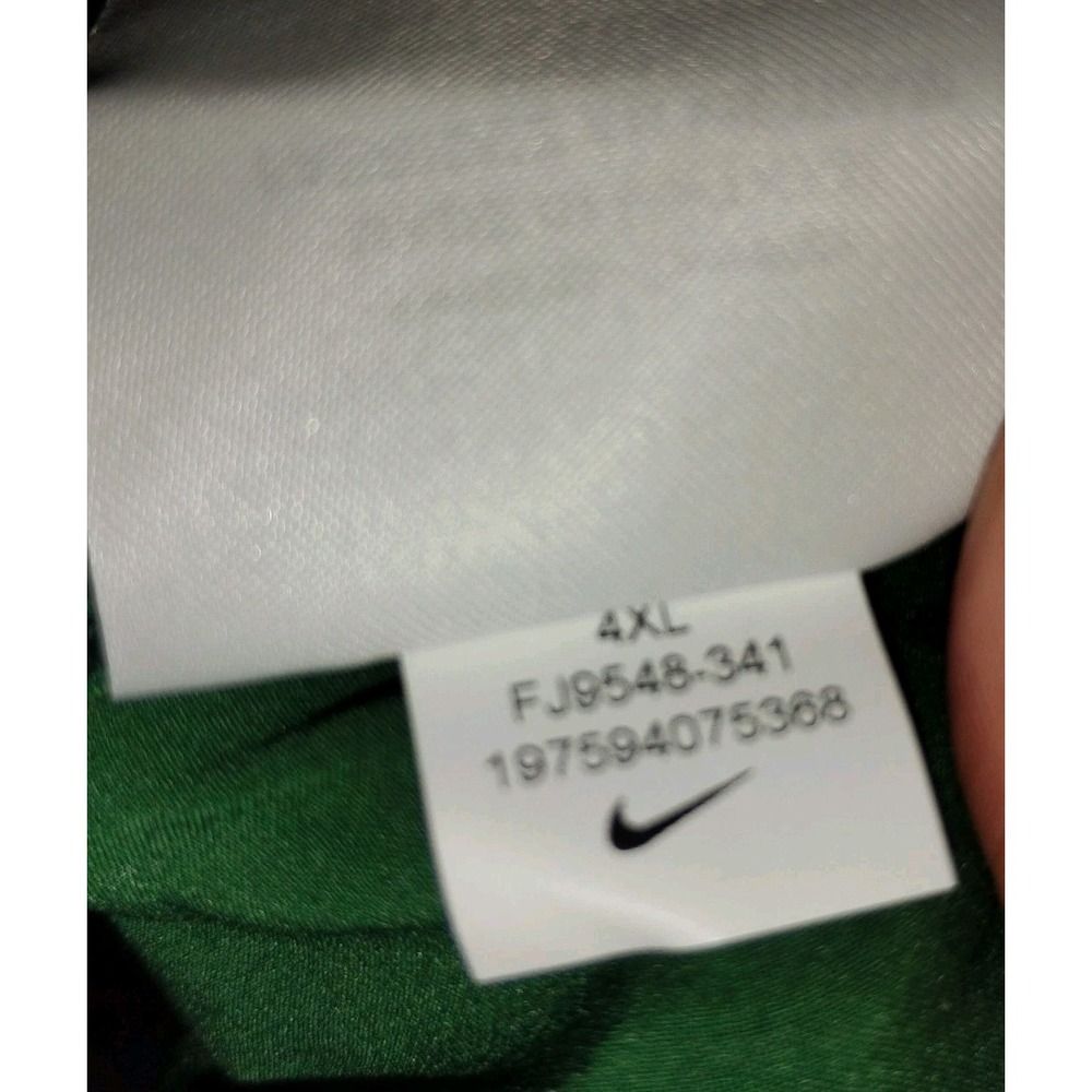 Nike Philadelphia? Eagles Throwback? Mens 4XL Shirt Football Hidden Hood Grn Ylw - Picture 14 of 15